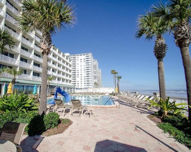 Oceanfront Studio Condo , Daytona Beach Fl Eksteriør bilde
